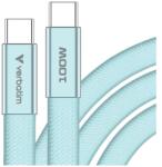 Verbatim USB Type C Töltő/adatkábel 100W PD3.0 Kék 1.2m SP116273 (SP116273)