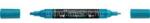 Faber-Castell Akril marker kétvégű MULTIMARK 313 Faber-Castell türkiz (FC185913) (FC185913)