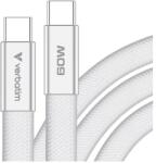 Verbatim USB Type C SoftTouch Töltő/adatkábel 60W PD3.0 Szürke 1.2m SP116271 (SP116271)