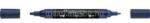 Faber-Castell Akril marker kétvégű MULTIMARK 450 Faber-Castell indigókék (FC185947) (FC185947)