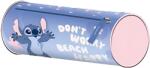 St. Majewski Penar cilindric St. Majewski Stitch - Don't Worry! Beach Happy! , cu 1 fermoar Penar