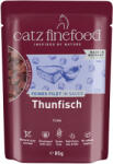 Catz Finefood 16x85g catz finefood finom filék Tonhal nedves macskatáp
