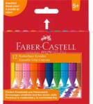 Faber-Castell Zsírkréta készlet háromszögletű radírozható GRIP Faber-Castell 12klf. szín (FC122520) (FC122520)