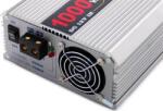 Eurocase Inverter 12V DC-ről 230V AC-re, 1000W, 2 Type E aljzat