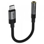 ACEFAST USB-C - 3, 5 mm-es audio adapter Acefast J12, fekete