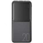 XO PR252 külső akkumulátor, 20000mAh, 10W, fekete