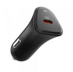 Spigen EV301 Essential autós töltő, 30W, 3A, 1 x USB-C, fekete ACP08699