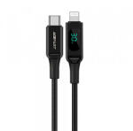 ACEFAST USB-C - Lightning kábel Acefast C6-01 kijelzőhöz, 20W, 2.4A, 1.2m, fekete