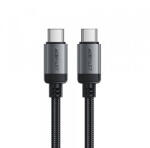 ACEFAST USB-C - USB-C kábel Acefast C20-03, 60W, 3A, 1, 2m, fekete