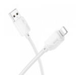 hoco. USB-A - Lightning kábel Hoco X113, 18W, 2.4A, 1m, fehér