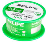 Relife HW1 forrasztóhuzal, 0, 4 mm, 40 g
