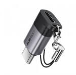 ACEFAST Lightning - USB-C adapter Acefast J19, szürke