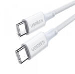 UGREEN USB-C - USB-C kábel UGREEN US557 (15267), 100W, 5A, 1m, fehér