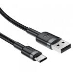 ACEFAST USB-A - USB-C kábel Acefast C22-04, 18W, 2.4A, 1.2m, fekete
