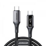 JOYROOM USB-C - USB-C kábel Joyroom S-A60 StarTalk, 100W, 5A, 1.2m, fekete