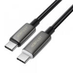 ACEFAST USB-C - USB-C kábel Acefast C23-03, 60W, 1, 2m, fekete
