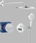 GROHE Sistem de dus, incastrat, cu baterie monocomanda, 310 mm, 1 functie, crom lucios, Grohe Essence 25287000 25287000 (25287000)