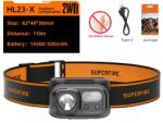 SUPERFIRE Lanternă frontală Superfire HL23-X, 120 lm, USB-C, autonomie 4h, IP44 (56462)