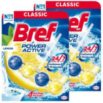 Bref Power Active Lemon WC frissítő (2x50 g)