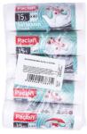 Paclan szemeteszsák Standard 15 l fehér 5 x 40 db