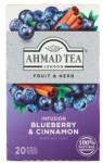 Ahmad Tea Gyümölcs-gyógytea keverék áfonya és fahéj 20 x 2 g
