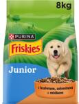 Friskies Junior száraztáp kölyökkutyáknak csirkével, tejjel és zöldségekkel 8 kg