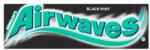 Airwaves fekete menta ízű rágógumi 30 x 14 g