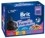  Brit Premium By Nature nedves macskaeledel keverék 12 x 100 g
