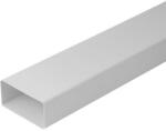 EUROPLAST Műanyag lapos légcsatorna 90x220mm - 1000mm hosszú (K29-1)
