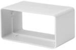EUROPLAST Lapos légcsatorna toldó 55x110mm (KS)
