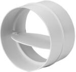 EUROPLAST Műanyag csőtoldó visszacsapó szeleppel - 125mm (AV125)