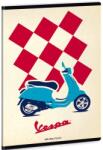 Ars Una Ars Una Notebook Vespa A5 bélelt négyzetek (93138772)