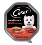 Cesar Nedves klasszikus kutyaeledel szaftos marhahússal és májjal 150 g