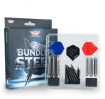 Bull's Netherland Pachet sageti darts steel Bull's Bundle of Steel, 4 seturi (BU38218)