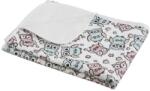Akuku Saltea moale portabilă pentru înfășat 70/50 cm. Pastel Owls Saltea de infasat