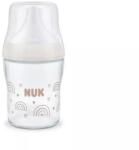 Nuk Biberon din sticlă pentru bebeluși Perfect Match 120 ml cu tetină din silicon S, 0+ luni