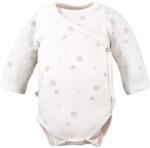 Eevi Body pentru bebeluși cu mâneci lungi, cu ursuleți, ecru, 56-62 cm