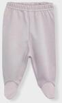 Rainy Pantaloni cu botoșei pentru bebeluși, culoare ecru delicat, 48-74 cm