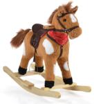 Moni Toys Leagăn cu cal de pluș Thunder, kaki 108836