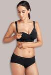 Carriwell Sutien fără cusături pentru gravide și mame care alăptează, cu bandă Carri-Gel Black 5714399031235