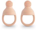 Mushie Suzetă din silicon pentru mâncare, 2 buc. Blush