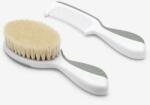 Nuvita Pieptene cu perie din păr natural Sage Green 1137