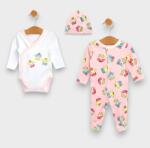 Rainy Set pentru bebeluși din 3 piese Cupcake 56-68 cm