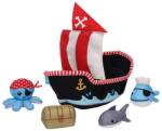 Manhattan Toy Jucărie de baie pentru bebeluși Pirate Ship Floating Fill n Spill Bath Toy