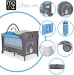 Moni Pătuț pliabil cu 2 niveluri Sleepy albastru 2021 106501
