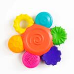 Sassy Jucărie pentru bebeluși Silicone Flower Teether Rattle