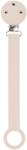 Nattou Clips din silicon pentru suzete Beige