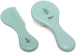 KioKids Set perie și pieptene Sage 05158-5
