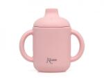 KioKids Cană de silicon pentru copii 120 ml roz 03543-1