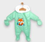 Rainy Salopetă de iarnă pentru bebeluși Winter fox 56 - 86 cm, culoare rezeda